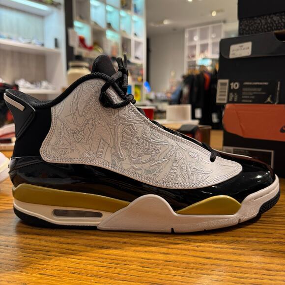 Jordan Dub Zero Metallic Gold PO NB - Picture 1 of 6